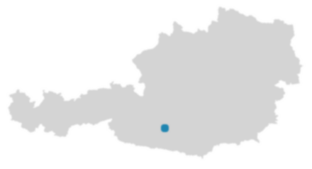 Österreichkarte: Wo ist Krems?