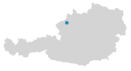 Österreichkarte: Wo ist Mehrnbach?