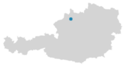 Österreichkarte: Wo ist Waizenkirchen?